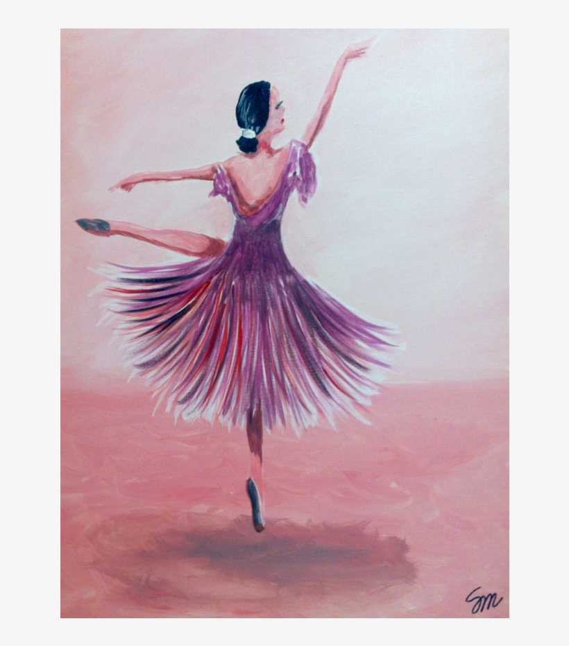 “ballerina” - Paint, transparent png