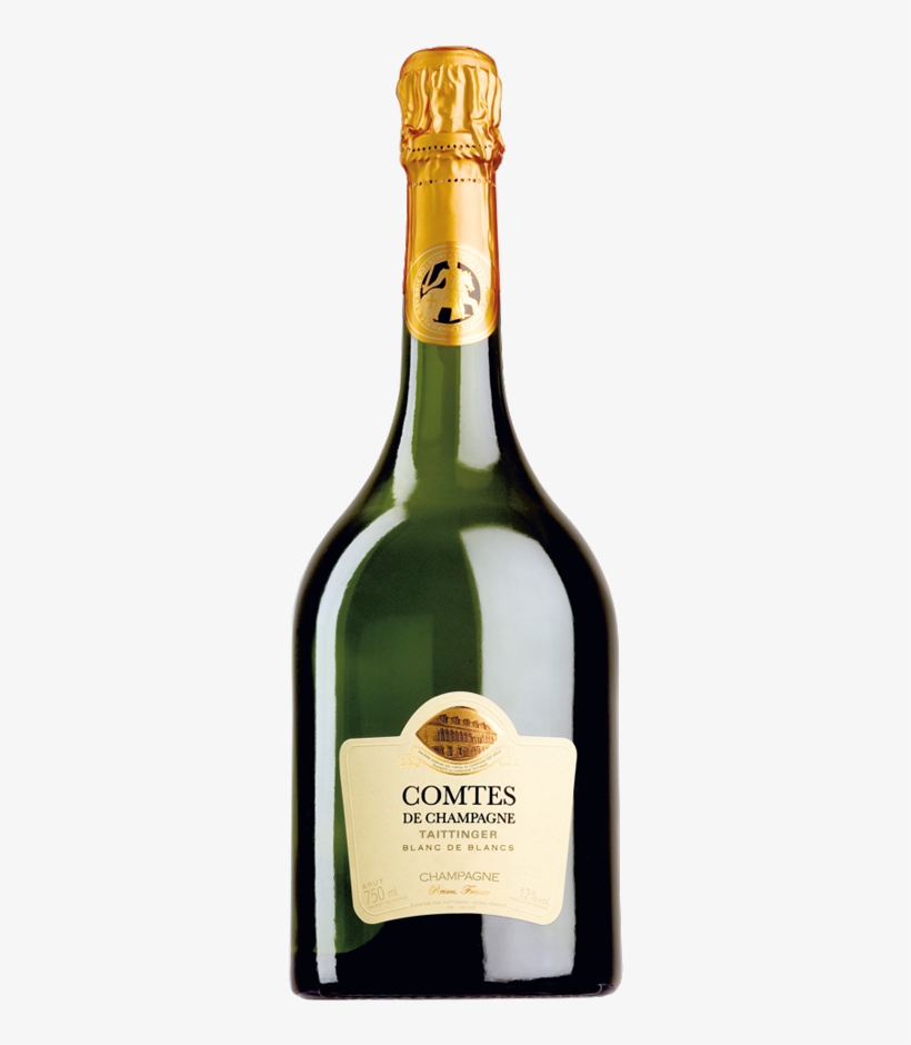 Taittinger Comtes De Champagne Blanc De Blancs Brut - Champagne Taittinger Comtes De Champagne, transparent png