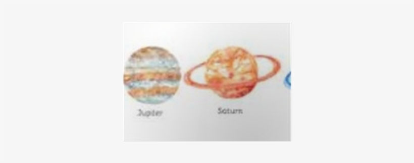 Mercury, Venus, Earth, Mars, Jupiter, Saturn, Uranus, - Amazingwall Sparking Crystal Planet Wall Self Adhesive, transparent png