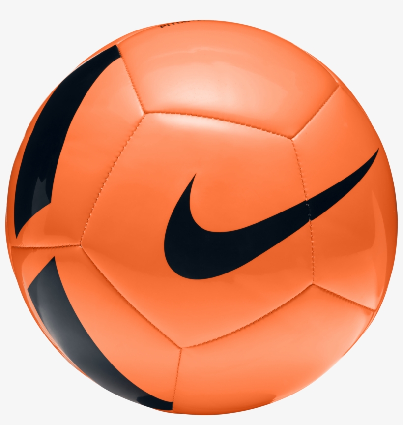 Unisex Nike Pitch Team Football - Nike Soccer Ball Orange, transparent png