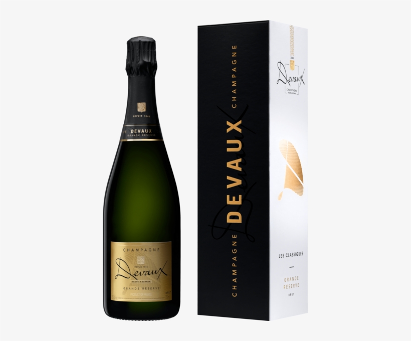 Champagne Devaux Grande Reserve 6 Pack - Devaux Champagne Blanc De Noirs Brut, transparent png