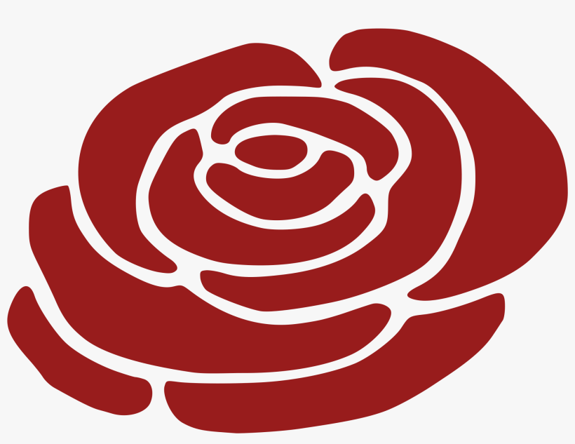 Rose Silhouette Flower Computer Icons Drawing - Red Rose Silhouette Png, transparent png
