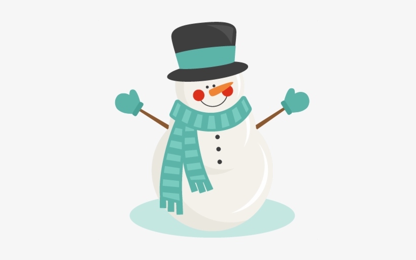 Cute Snowman Clipart Clip Art 2 - Cute Snowman Clipart, transparent png