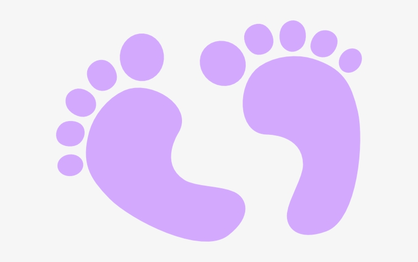 Handprint Clipart Purple Baby - Sonajas Para Baby Shower, transparent png