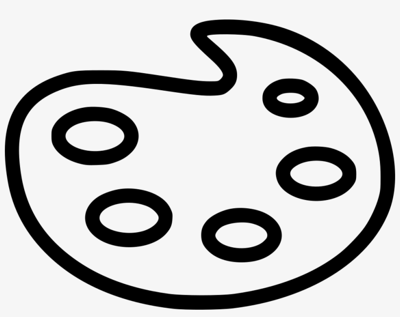 Paint Palette - - Paint, transparent png