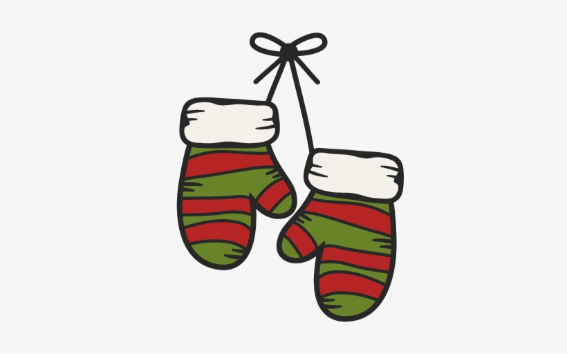 Hanging Mittens Svg Scrapbook Cut File Cute Clipart Christmas Mittens Clip Art 432x432 Png Download Pngkit
