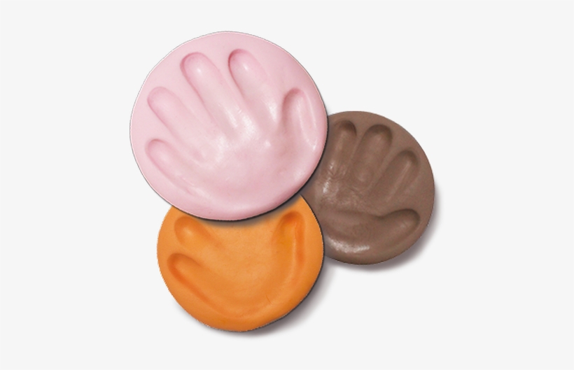 Diy Beautiful Child Impression Baby Handprint Clay - Cookie, transparent png