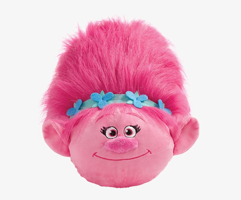 Dreamworks Trolls Jumboz Poppy Pillow Pet - Dreamworks Trolls Pillow Pet, transparent png