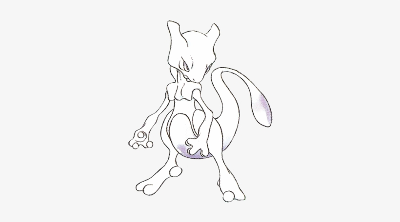 /vp/ Will Randomly Have Retro Sugimori Art Threads, - Pokedex #150, transparent png