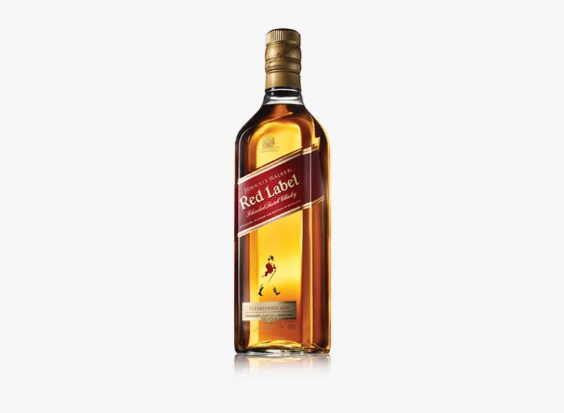Johnnie Walker Red Label Blended Scotch Whisky - Red Label Whisky, transparent png