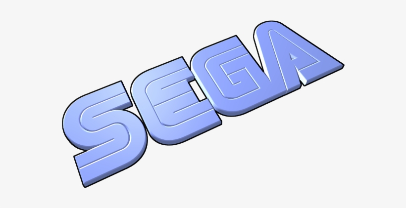 Sega Logo - Sega, transparent png