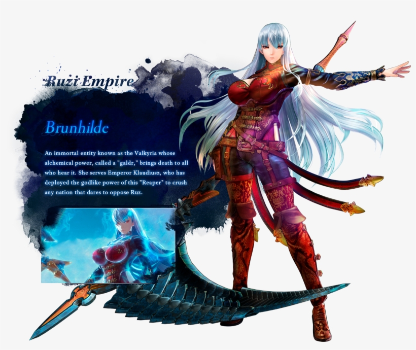 Sega, The Sega Logo And Valkyria Revolution Are Either - Valkyria Revolution Reaper, transparent png