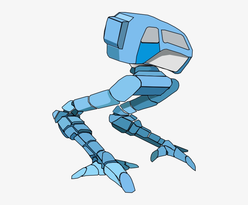 Robot Walker Svg Clip Arts 474 X 598 Px, transparent png