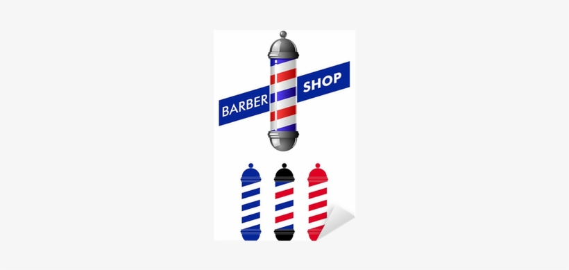 Barber Wall Stickers, transparent png