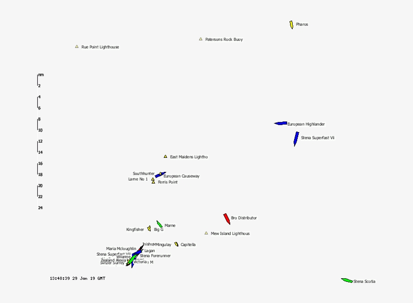 Northchannel Ship Overlay Output, transparent png