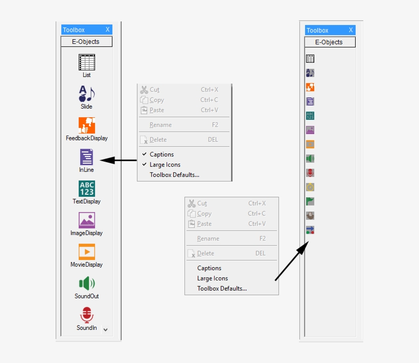Right Clicking In The Toolbox Area Reveals The Toolbox, transparent png