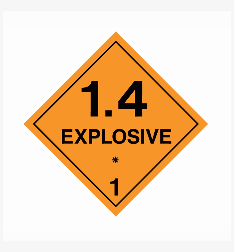 Brady Dangerous Goods Sign / Placard, transparent png
