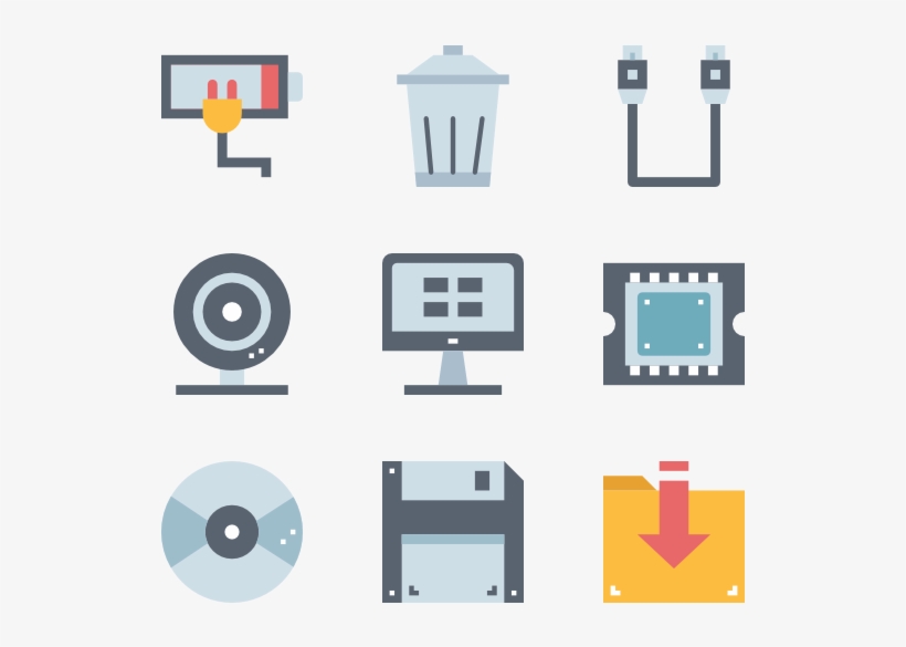 36 Icons, transparent png