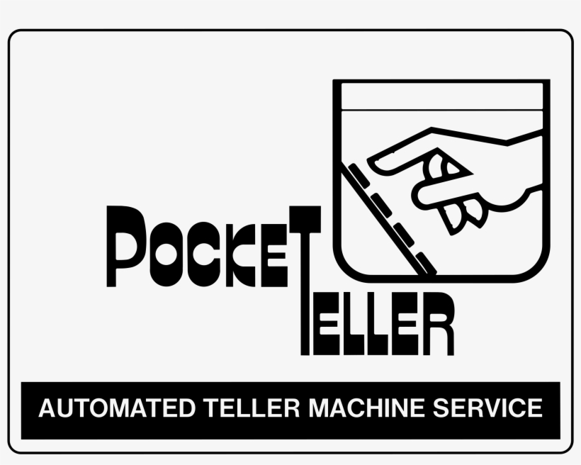Pocket Teller Atm Logo Png Transparent, transparent png