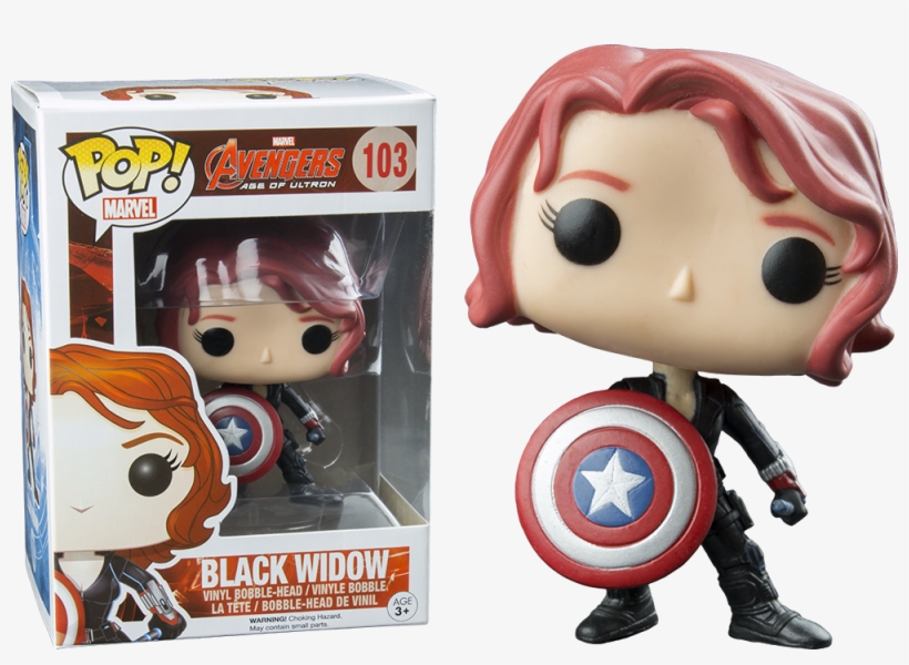 Pop Vinyl Black Widow Shield, transparent png
