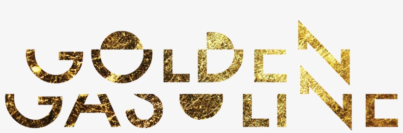 Golden Gasoline Logo, transparent png
