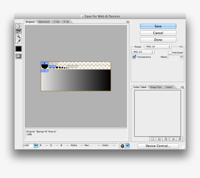 Slice In Illustrator, transparent png