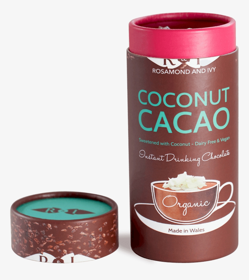 Rosamund & Ivy Coconut Cacoa Instant Dairy Free Hot, transparent png