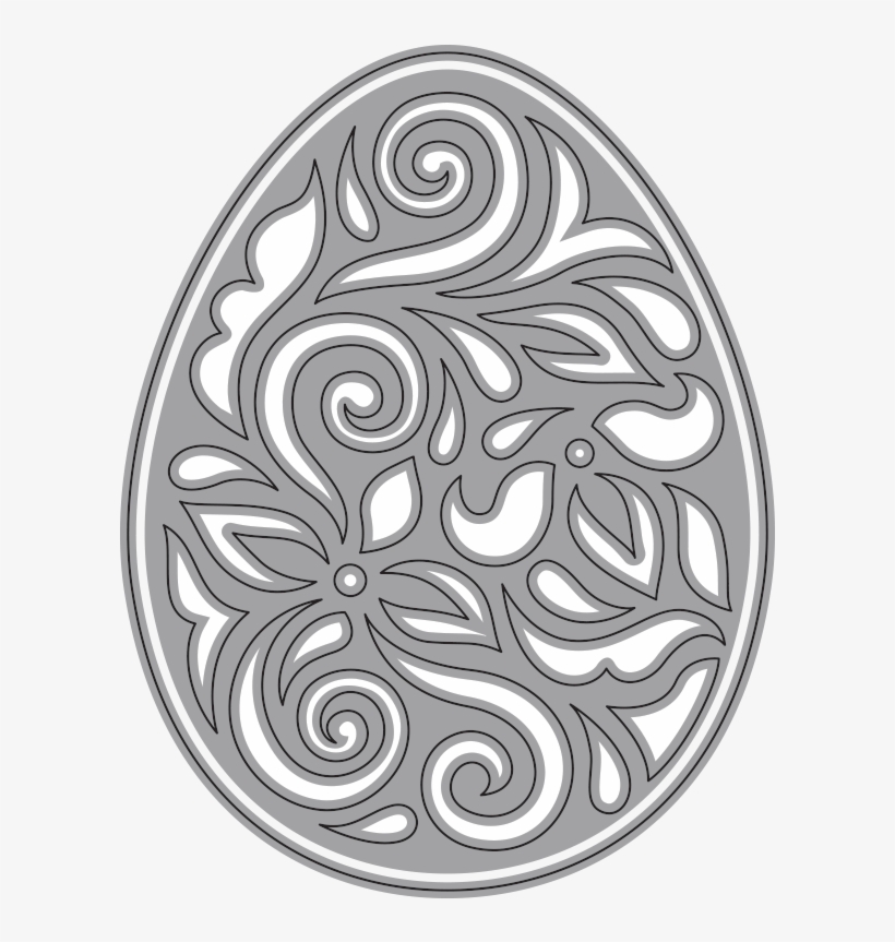 Elegant Easter Eggs Large, transparent png