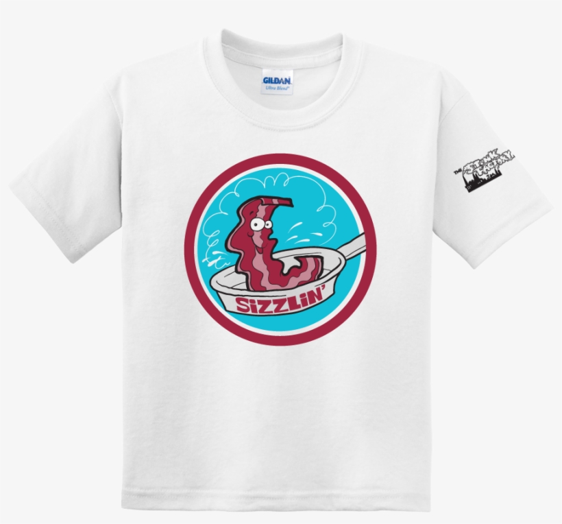 Stinky T-shirt Bacon, transparent png