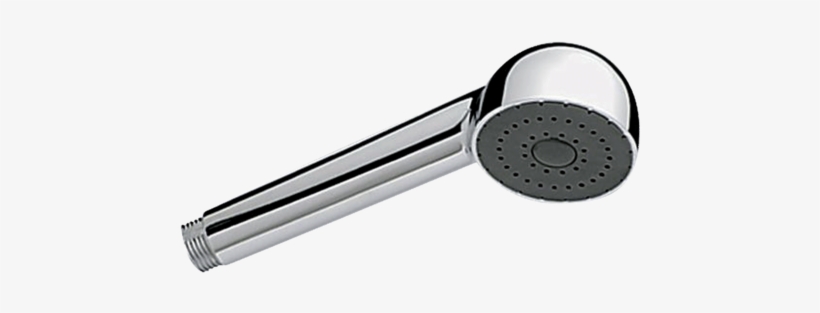 Chrome-plated Single Jet Shower Head M1/2, transparent png