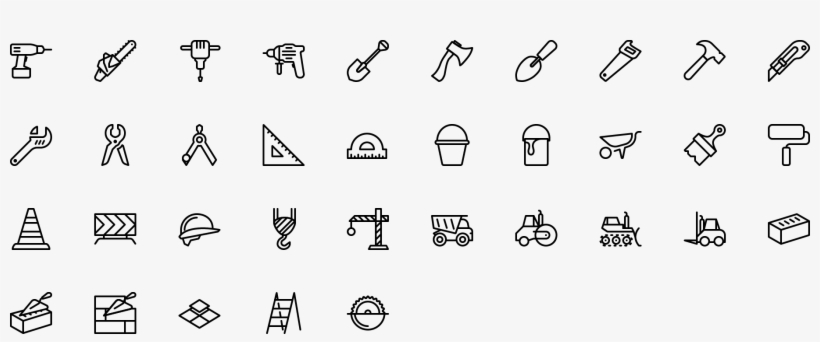 Icon Construction, transparent png