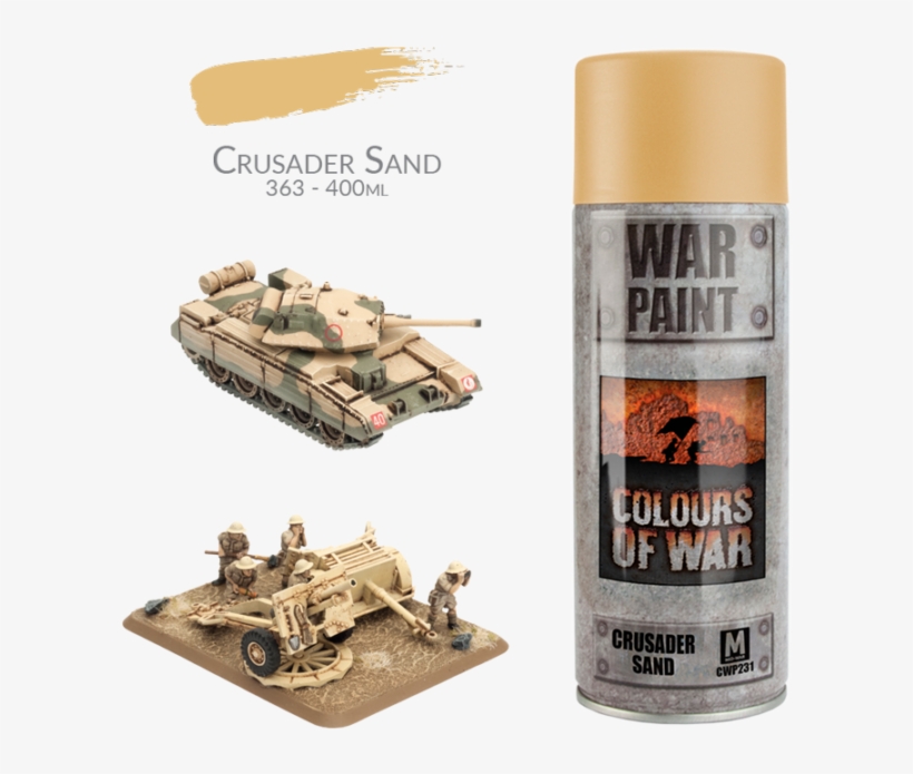 Flames Of War Bnib Crusader Sand Spray Cwp231, transparent png