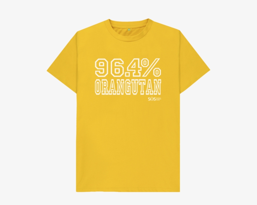 4% Orangutan T-shirt, transparent png