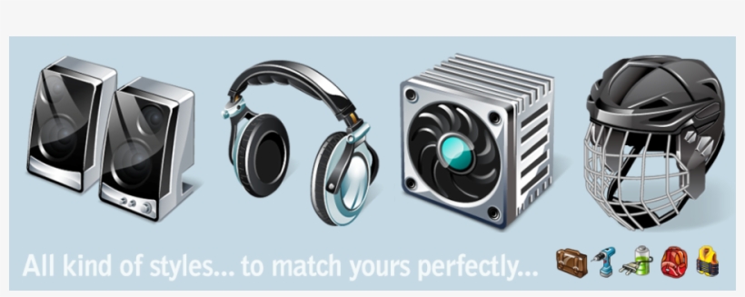 Audio Icons, transparent png