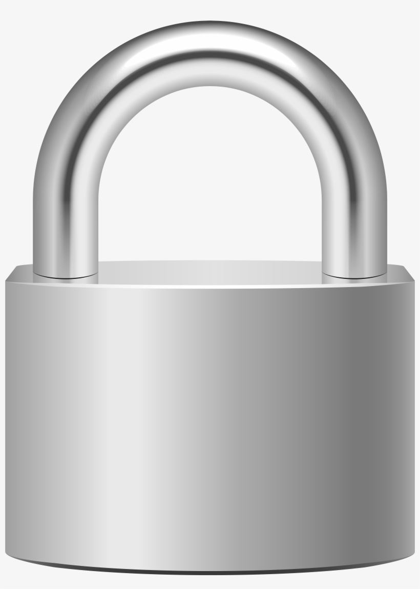 Padlock Silver Clip Art, transparent png