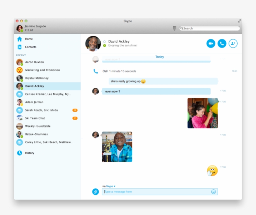 Skype For Mac And Windows Don A New Look, With Bolstered, transparent png