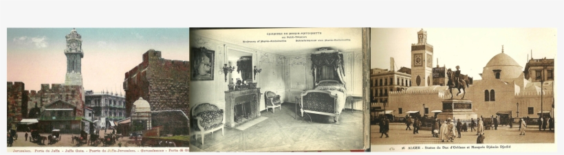 Vintage Postcards Central Florence, Marie-antoinette's, transparent png