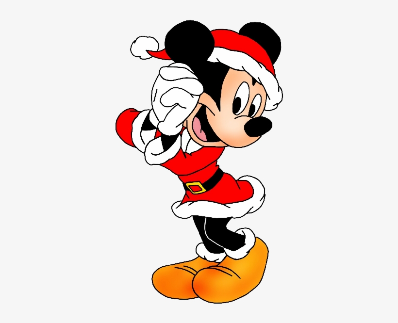 Mickey Mouse Xmas Clip Art Images, transparent png