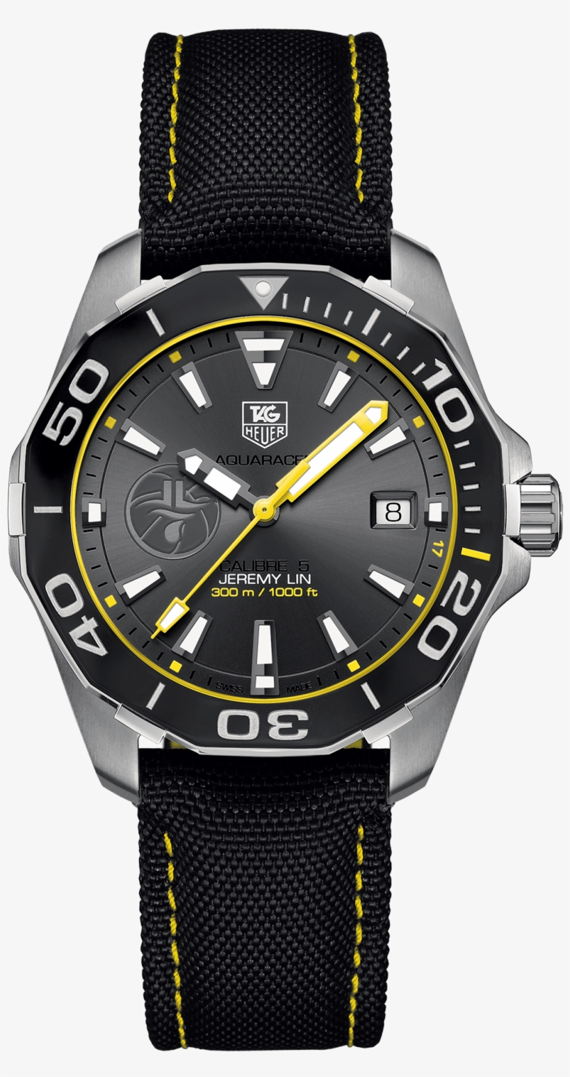 Tag Heuer Tag Heuer Aquaracer Calibre 5 Automatic Watch, transparent png