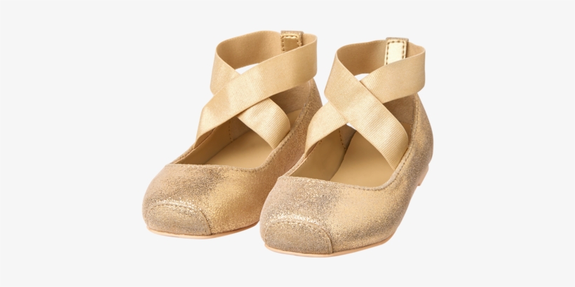 Accessories Gold Shimmer Ballet Flat By Janie And Jack, transparent png