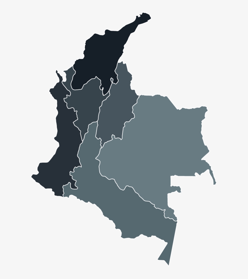 Mapa Colombia Png, transparent png