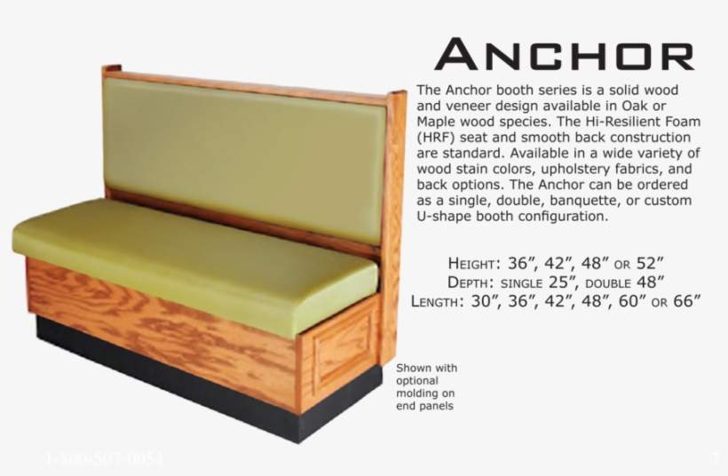 Booths And Banquettes Use Quality Materials And Foam, transparent png
