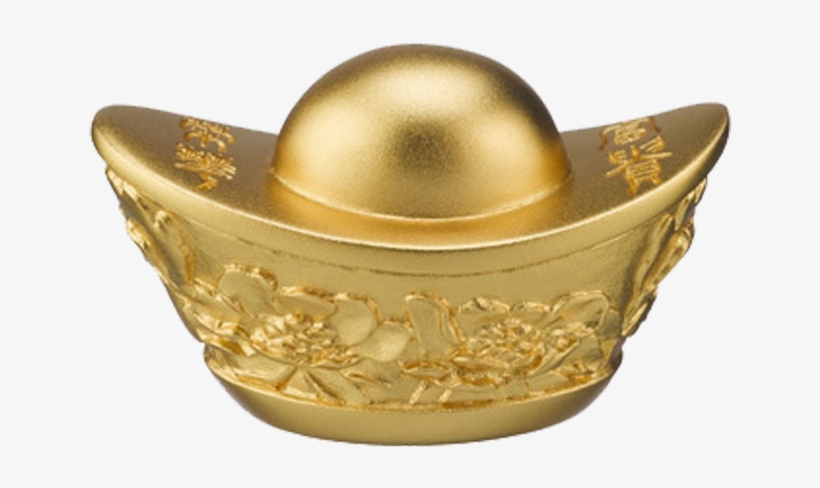 Golden Yuan Bao, transparent png