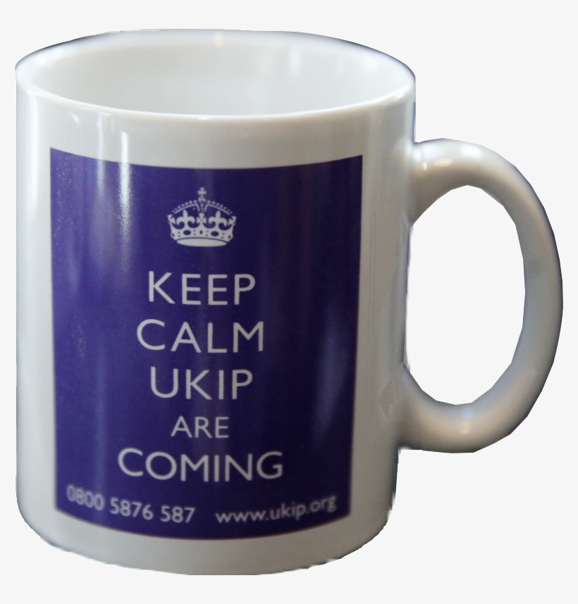 Ukip Political Party Mug 'keep Calm Ukip Are Coming', transparent png