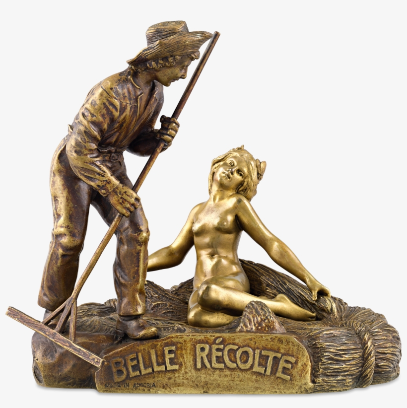 Beautiful Harvest Bronze By Carl Kauba, transparent png
