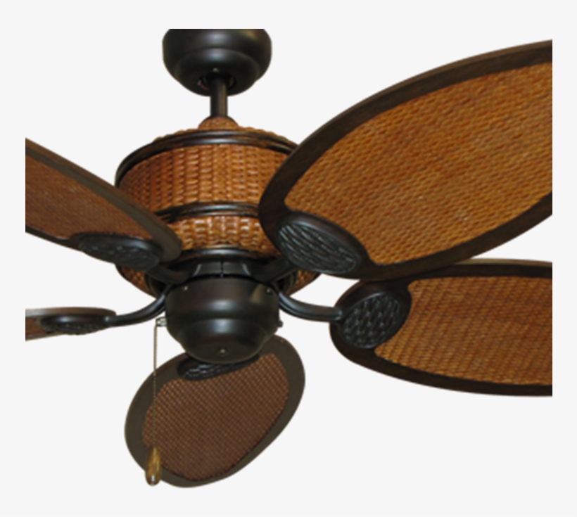 Picture Of 52" Cane Isle Ceiling Fan In Oil Rubbed, transparent png
