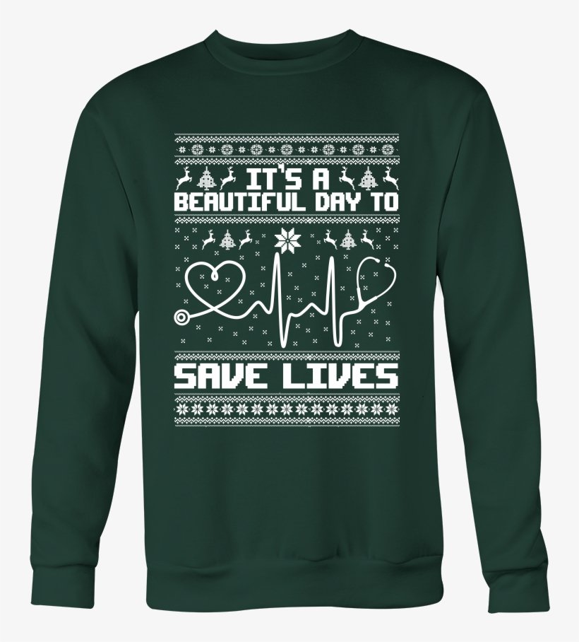 Grey's Anatomy It's A Beautiful Day To Save Lives Ugly, transparent png