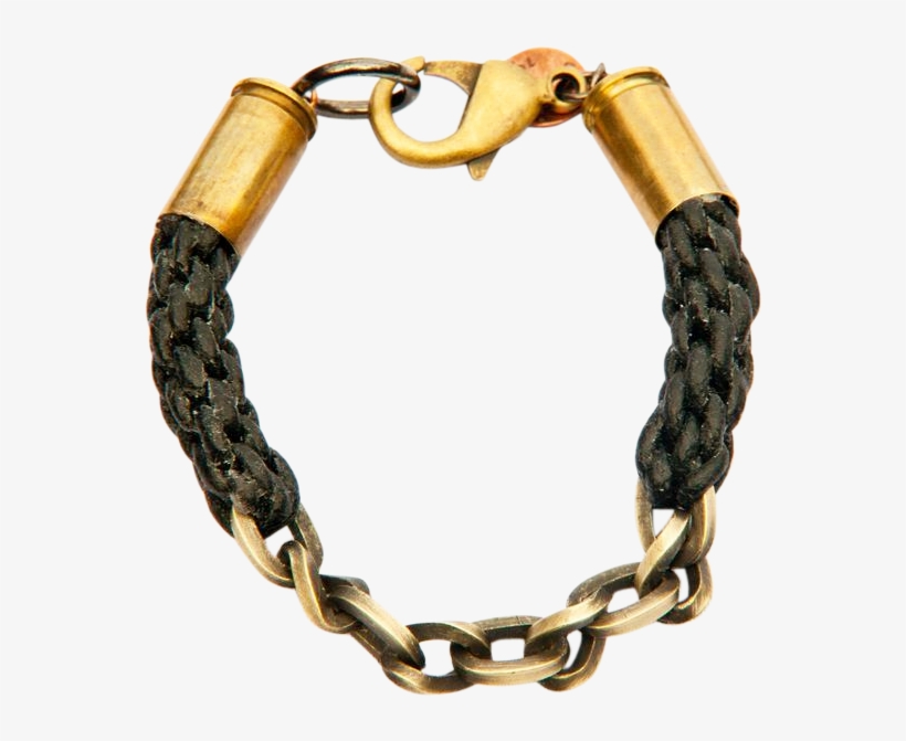 Braided Bullet Casing Bracelet, transparent png