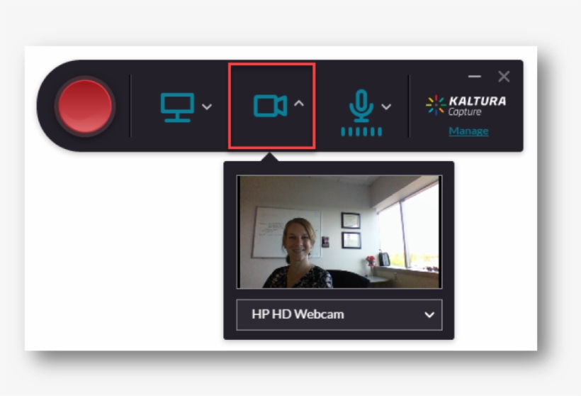 Select The Webcam Icon To Select The Webcam You'd Like, transparent png