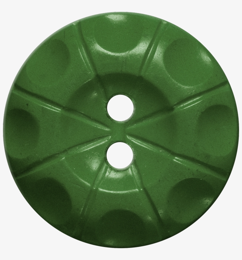 Button With Radial Line And Circle Design, Green, transparent png
